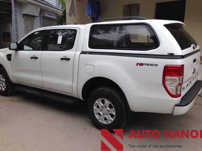 Nắp thùng Ford Ranger 2012-2019 kính lùa - Ảnh 3