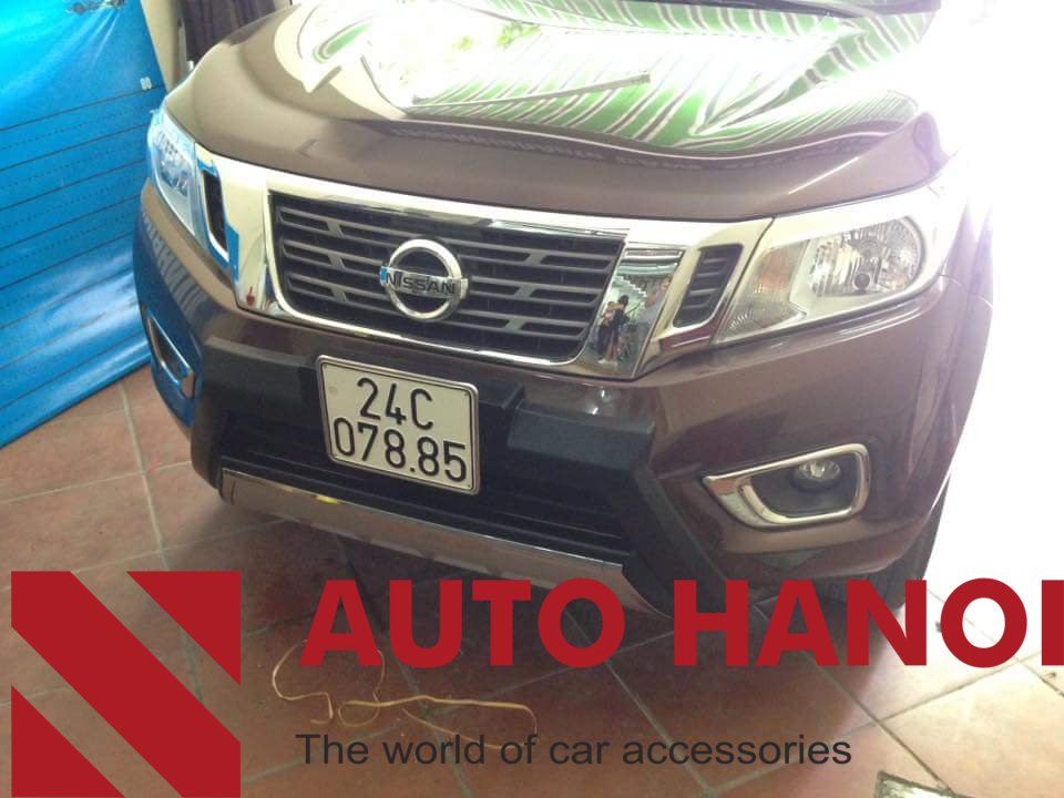 Ốp cản trước Navara Primeum R 2015 + - Ảnh 2