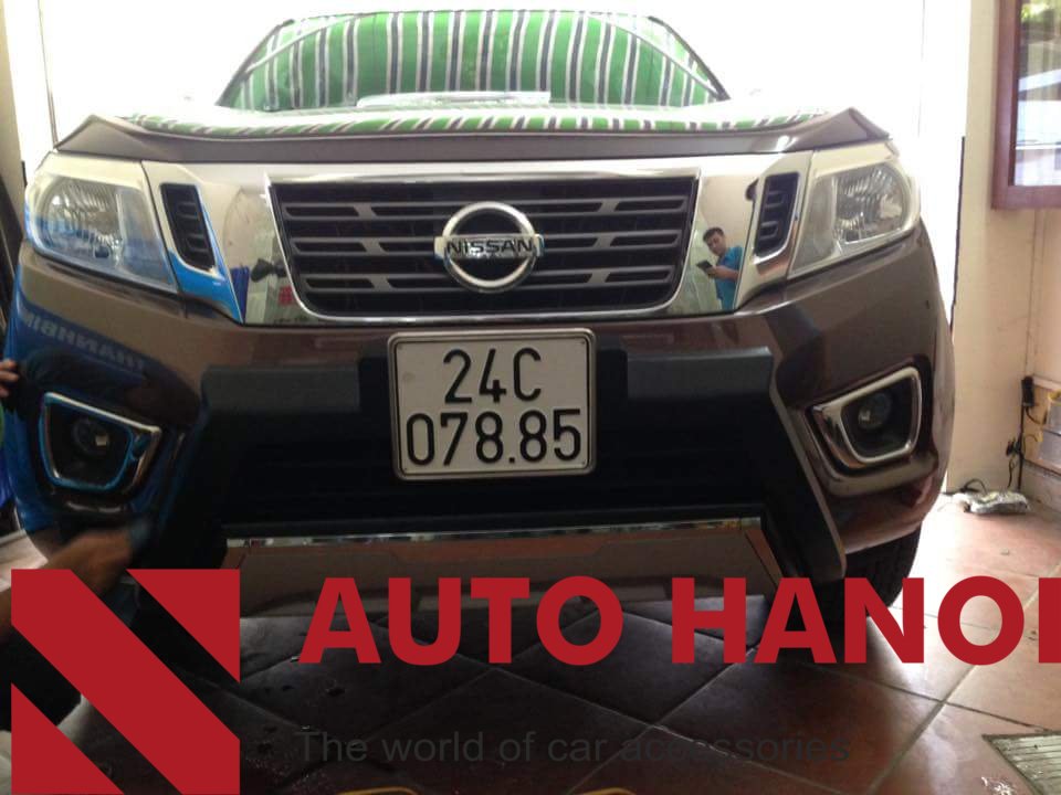 Ốp cản trước Navara Primeum R 2015 +