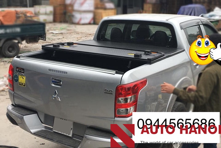 Giới thiệu nắp thùng 3 tấm Mitsubishi Triton 2015-2023