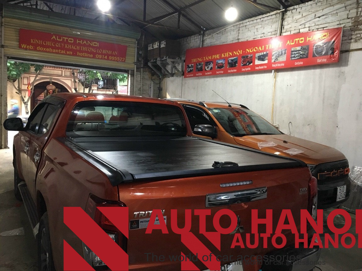 Nắp thùng cuộn cơ dành cho Mishubishi triton từ 2015 đến nay - Ảnh 2