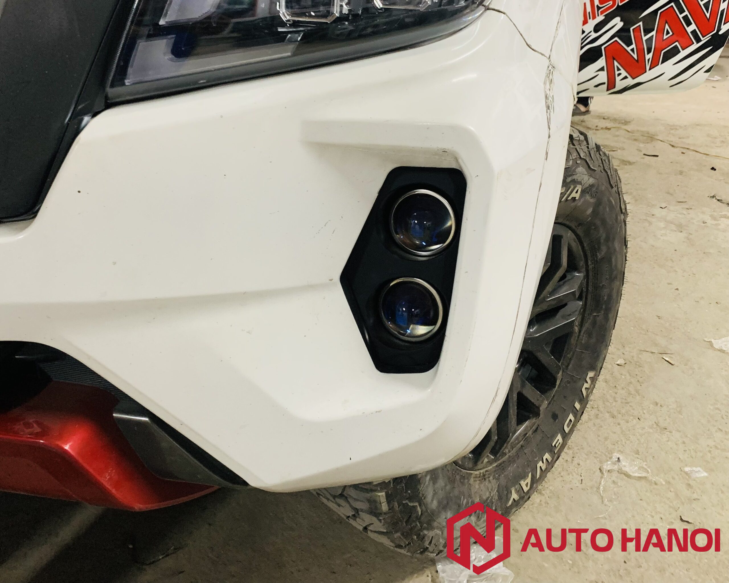 Độ đèn gầm Nissan Navara hãng Aozoom - Ảnh 5