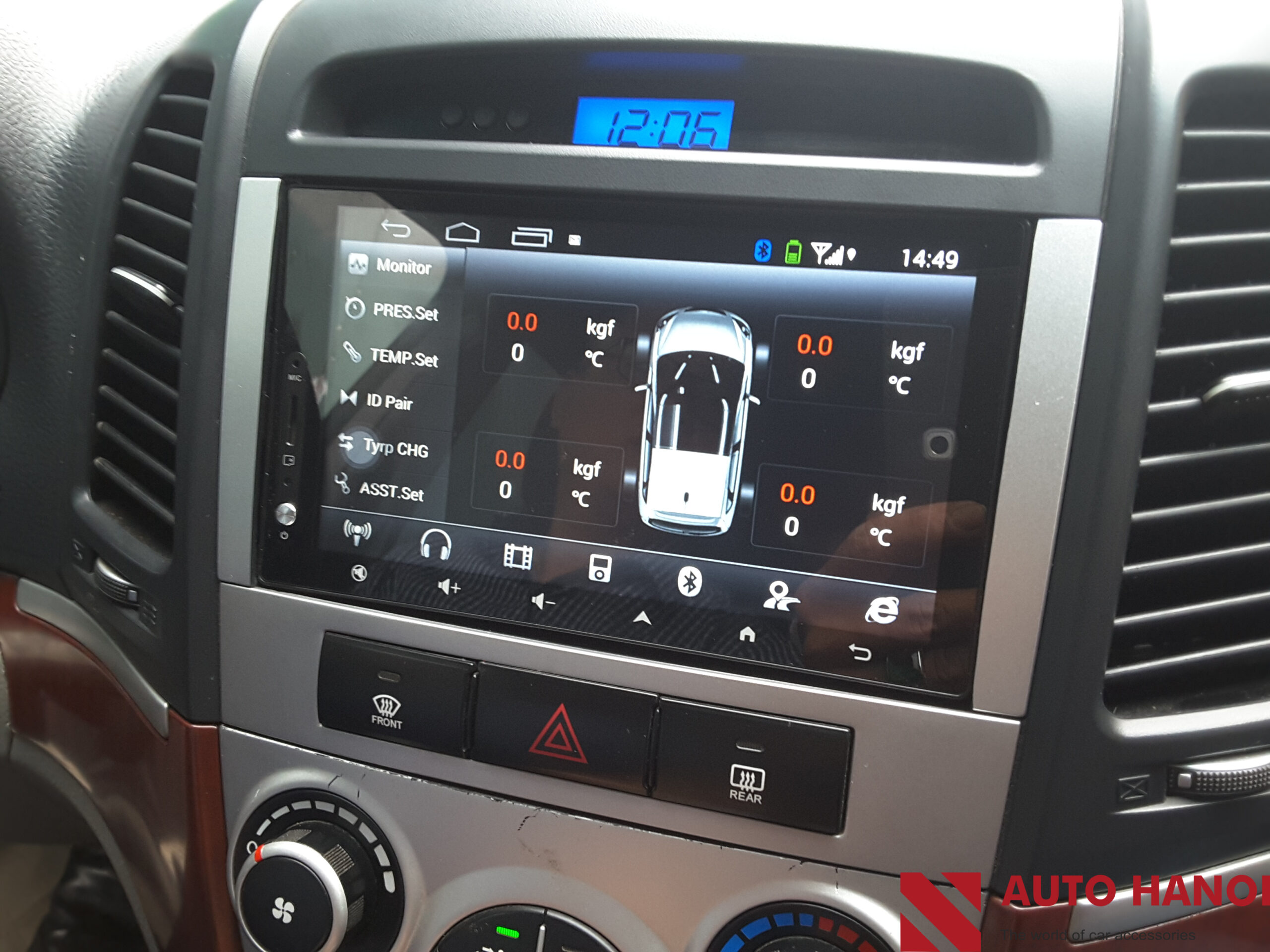 Màn DVD Androi Hyundai Santafe 2008-2012 - Ảnh 2