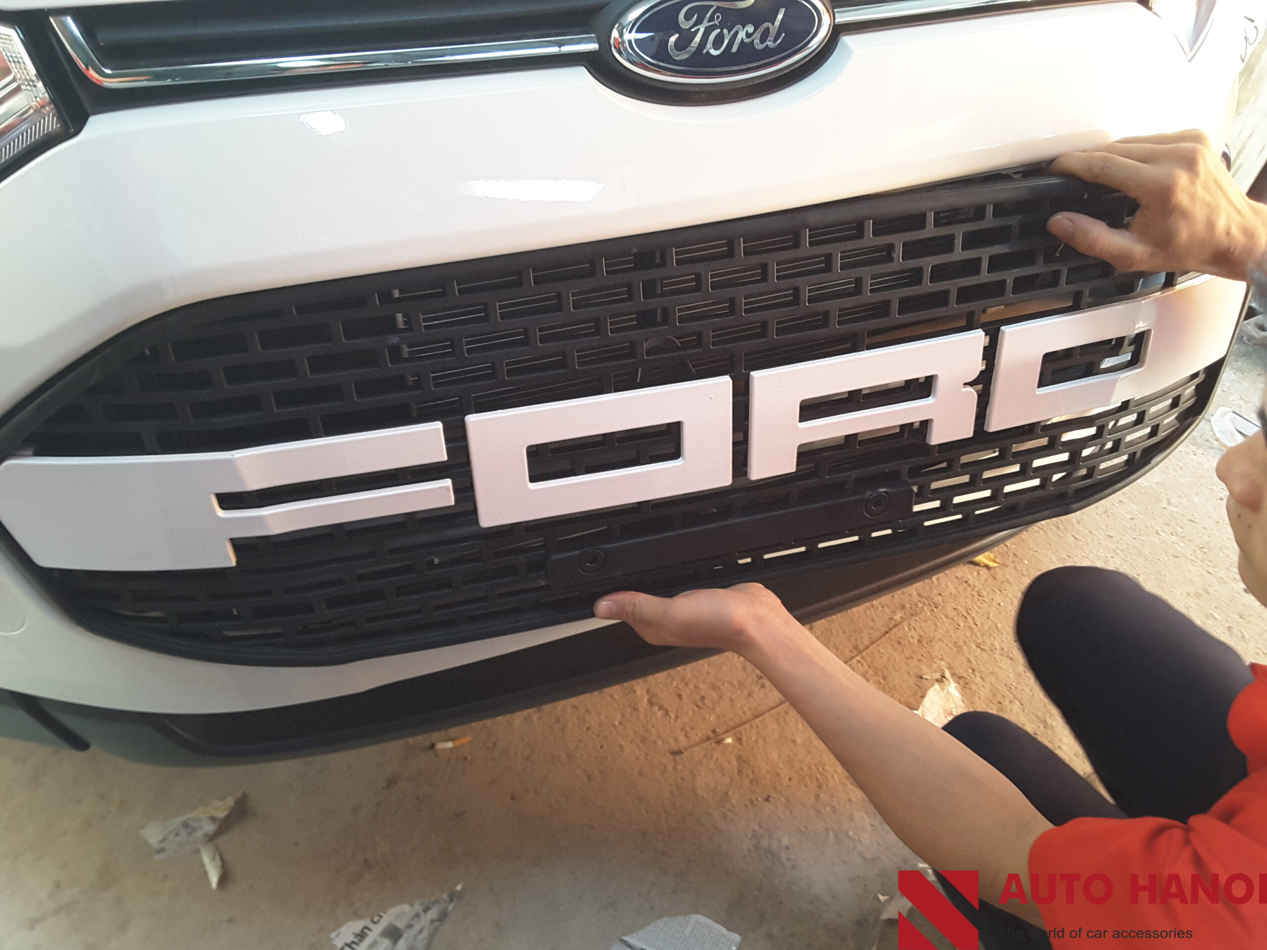 Mặt Ca Lăng Độ Ford Ecosport Tại Auto Hà Nội