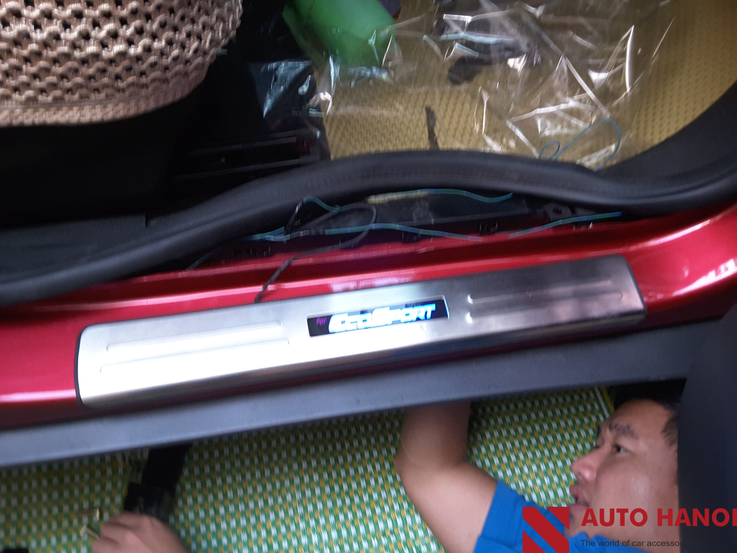 Nẹp bước chân Ecosport 4 cánh cửa - Ảnh 2