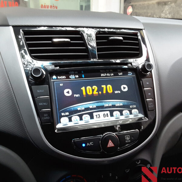 Alternative view of Màn hình DVD androi theo xe Hyundai Accent