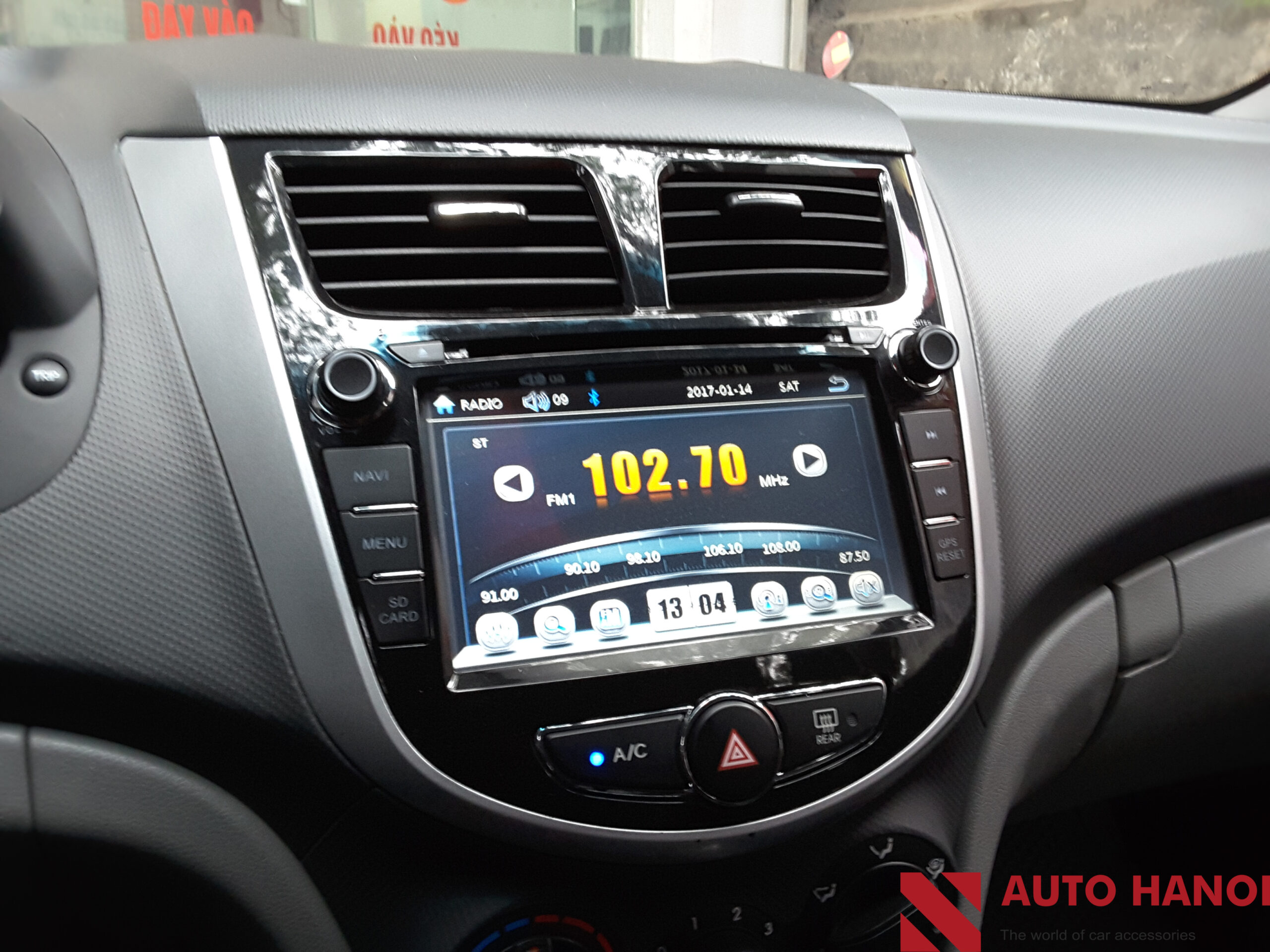 Màn hình DVD androi theo xe Hyundai Accent - Ảnh 2