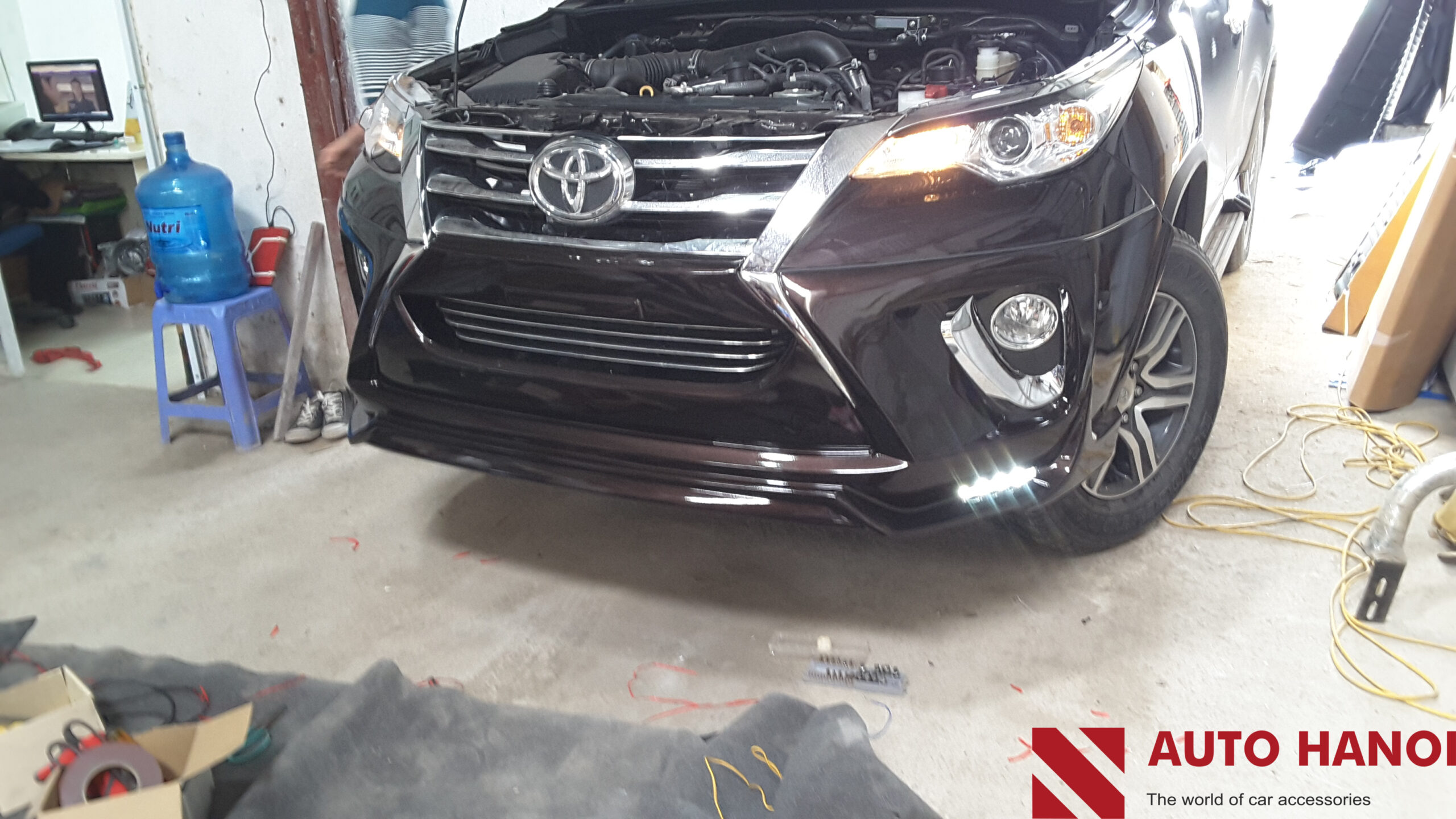 Bodykit Antivus Fortuner Mẫu RX350