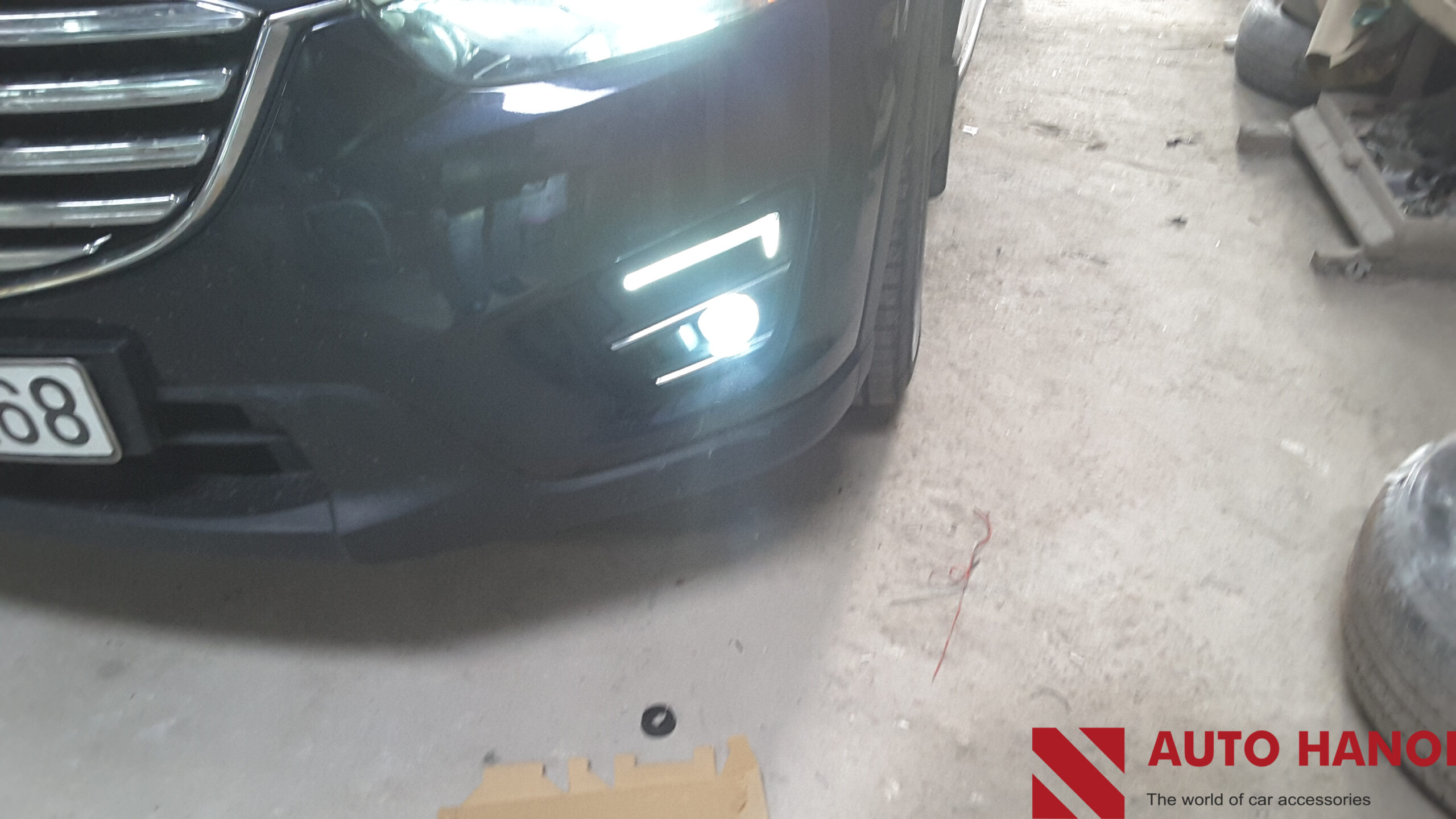 Độ đèn bi gầm Cx5 - Ảnh 3