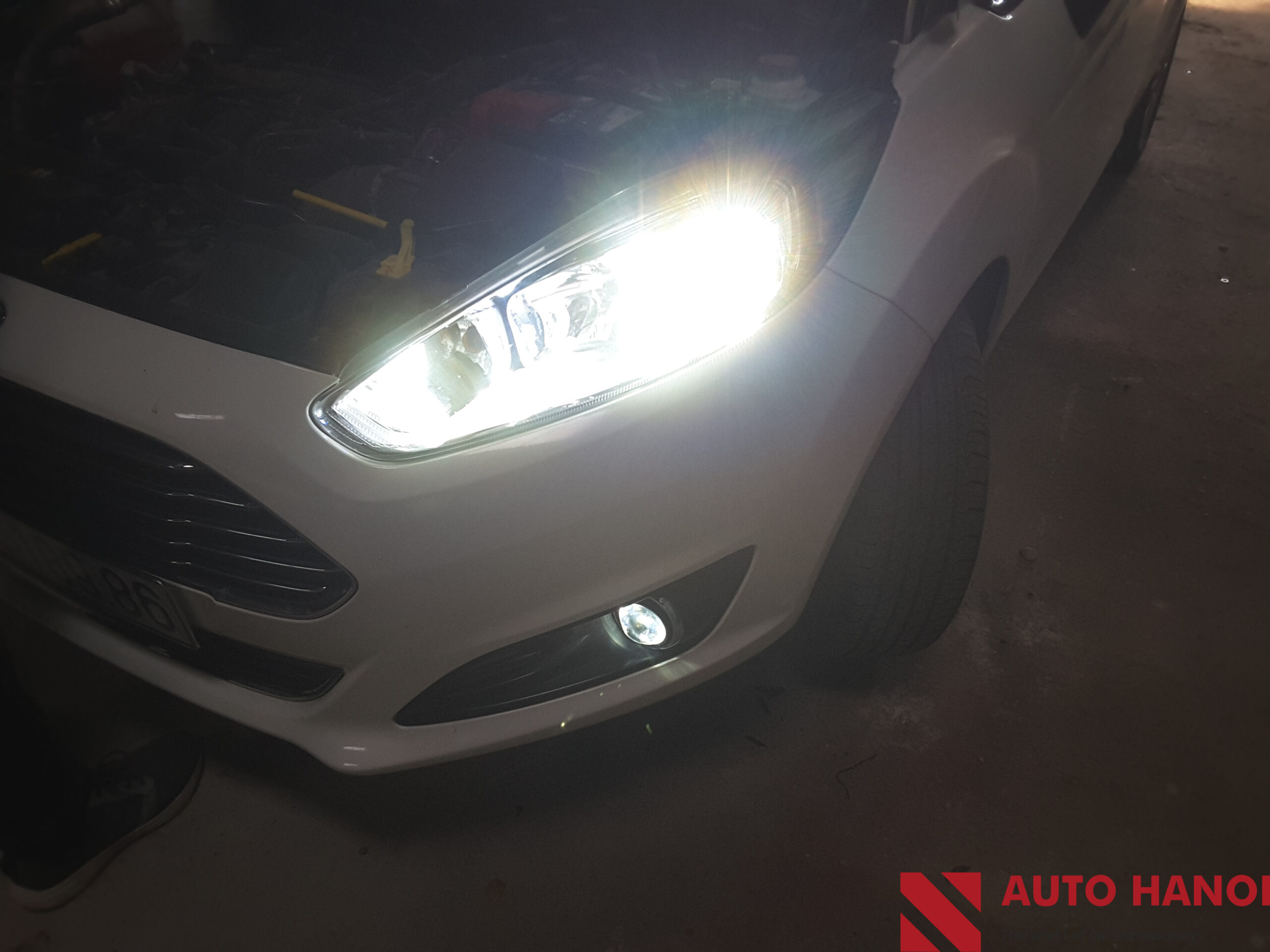 Độ Đèn Bi Pha Cos Fiesta