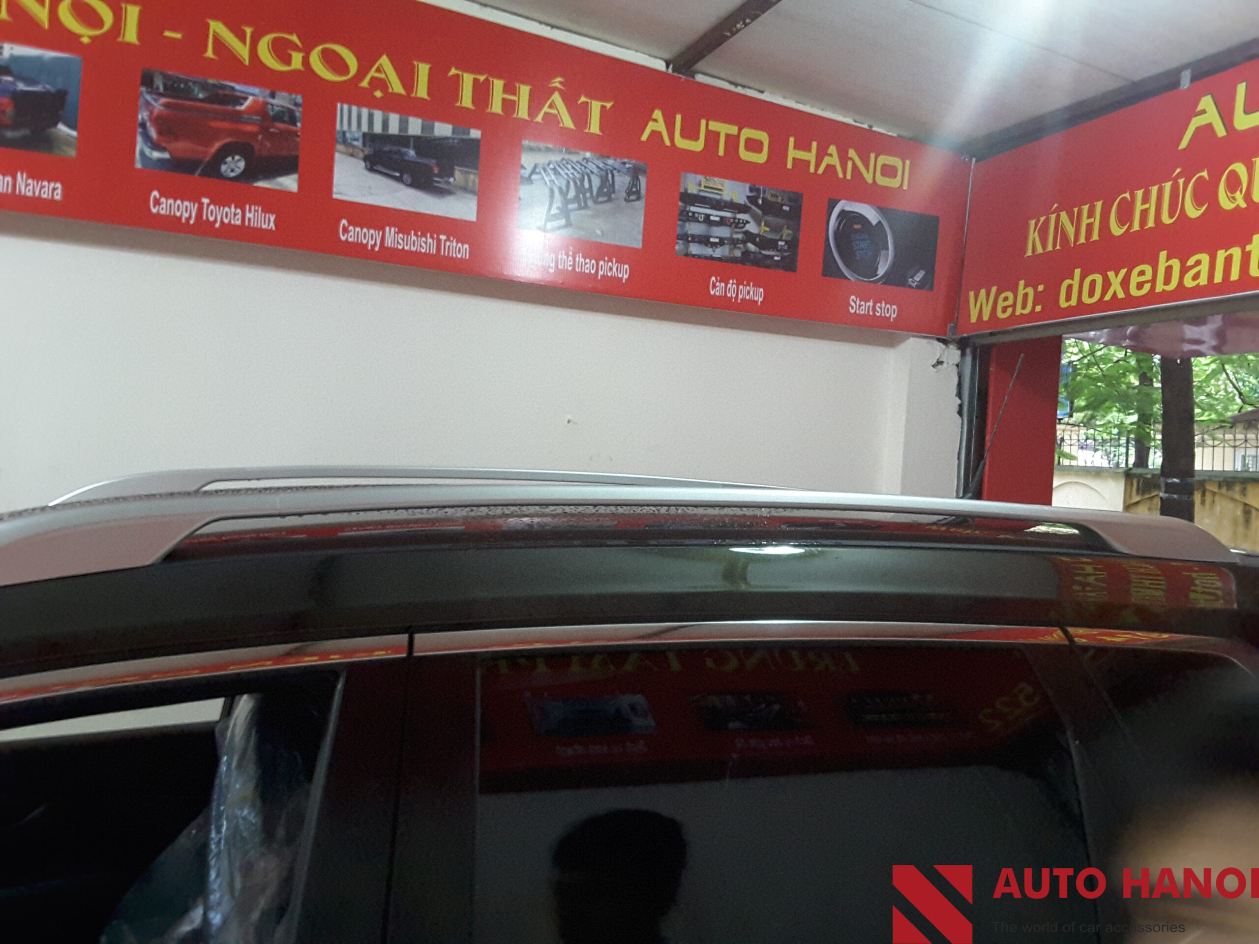 Thanh Nóc Dán Theo Xe Xtrail - Ảnh 3