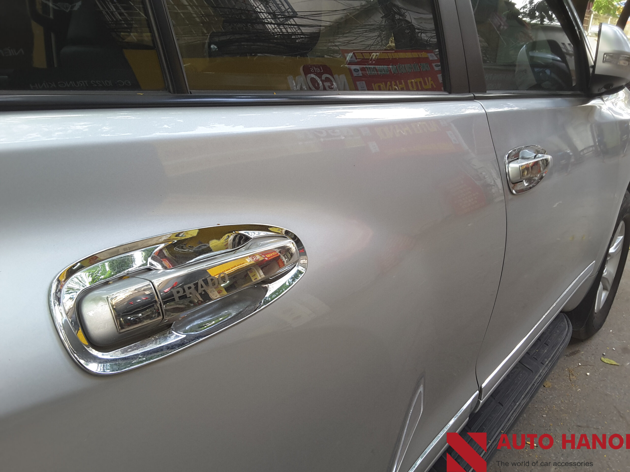 Hõm Tay Cửa Chống Xước Landcruiser Prado 2016 - Ảnh 3