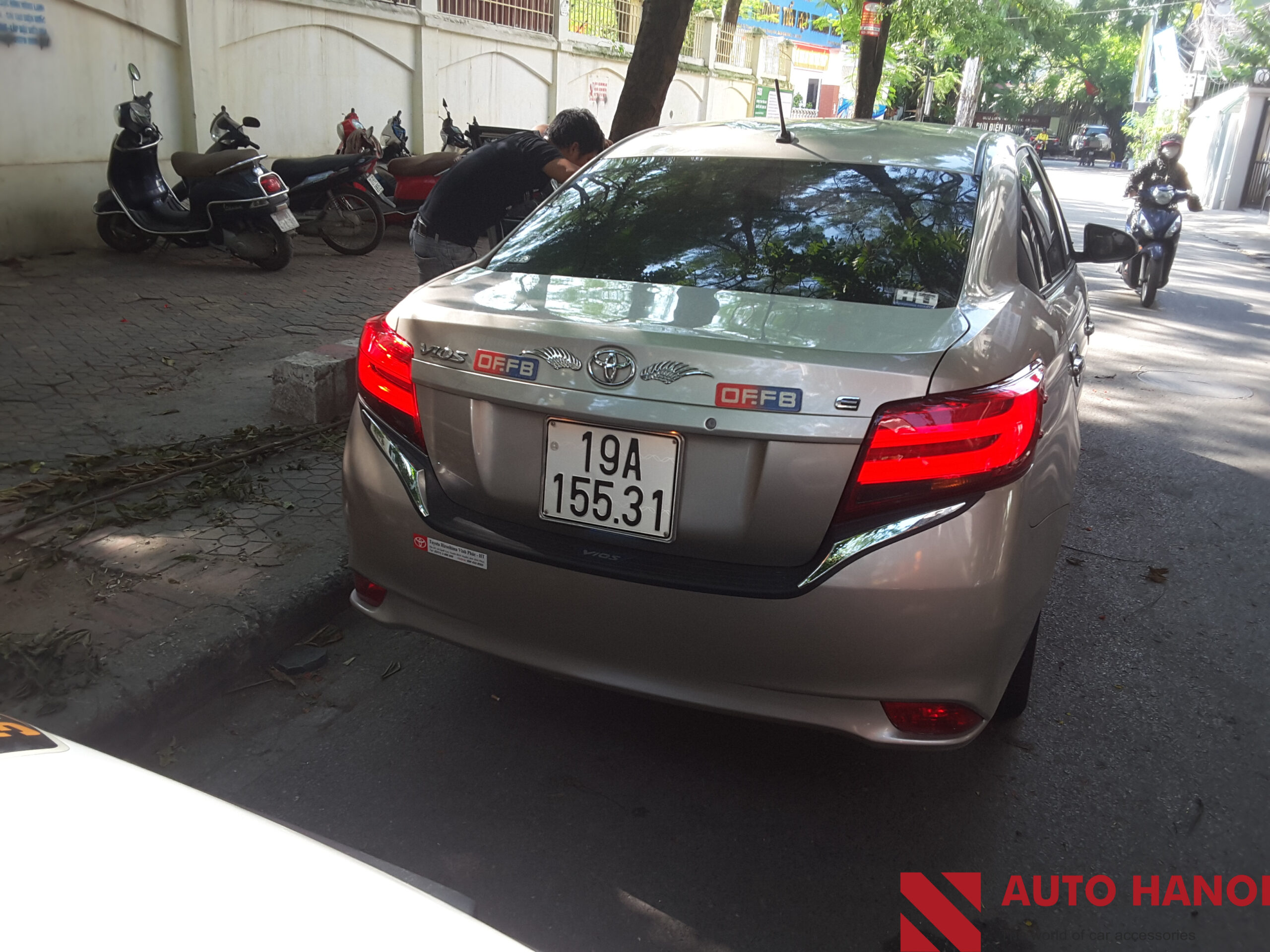 Đèn hậu Vios độ nguyên cụm mẫu Mecerdes