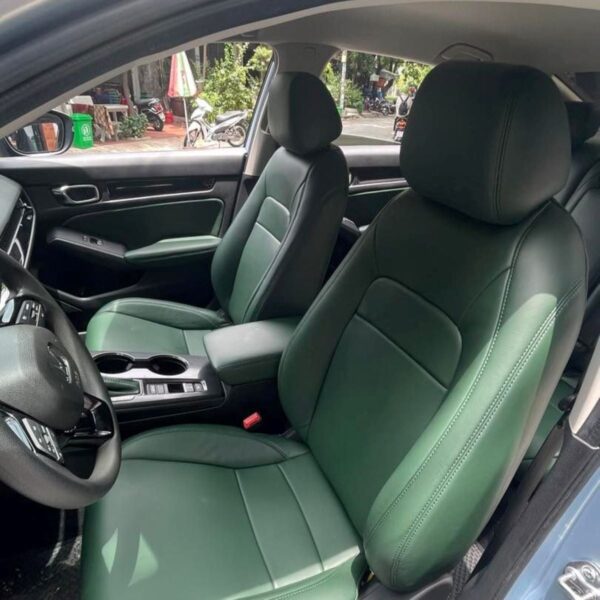 Bọc Đệm Ghế Da Nappa Anh Quốc Cho Xe Honda Civic