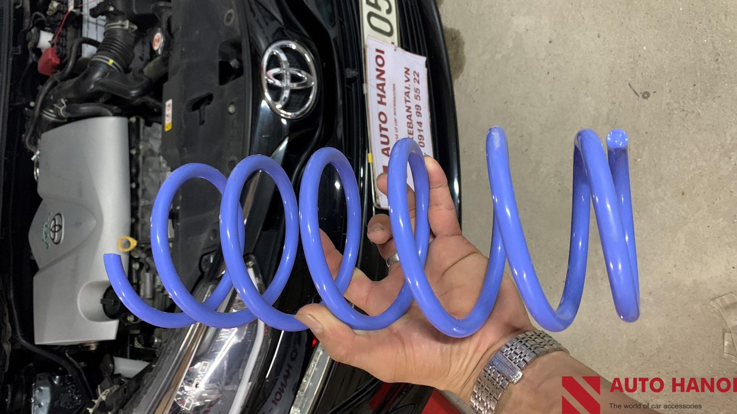 Lò xo hạ gầm xe Vios cho phiên bản từ năm 2015-2019