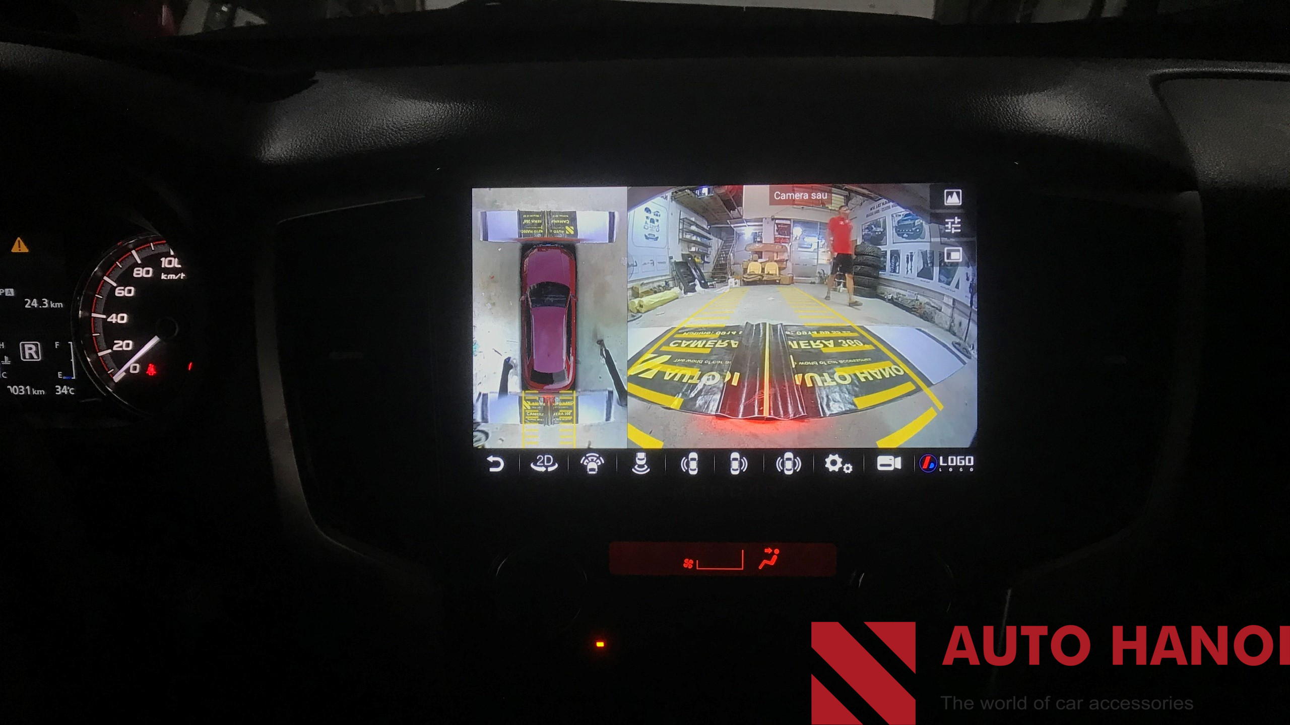 Màn hình Triton liền camera 360 hãng Morca cao cấp 3GBx32GBx8CPU - Ảnh 3