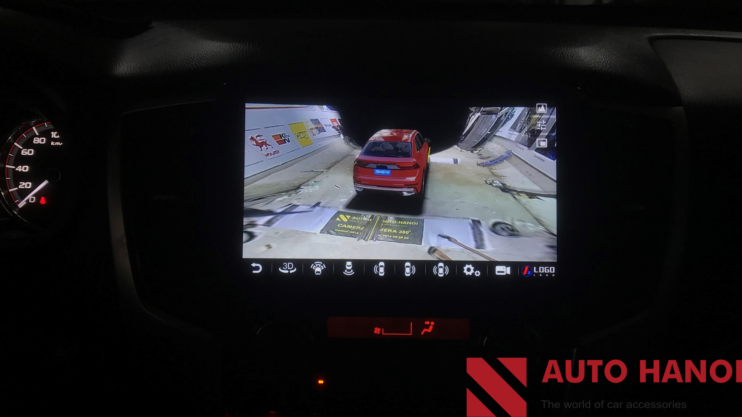 Màn hình Triton liền camera 360 hãng Morca cao cấp 3GBx32GBx8CPU - Ảnh 2