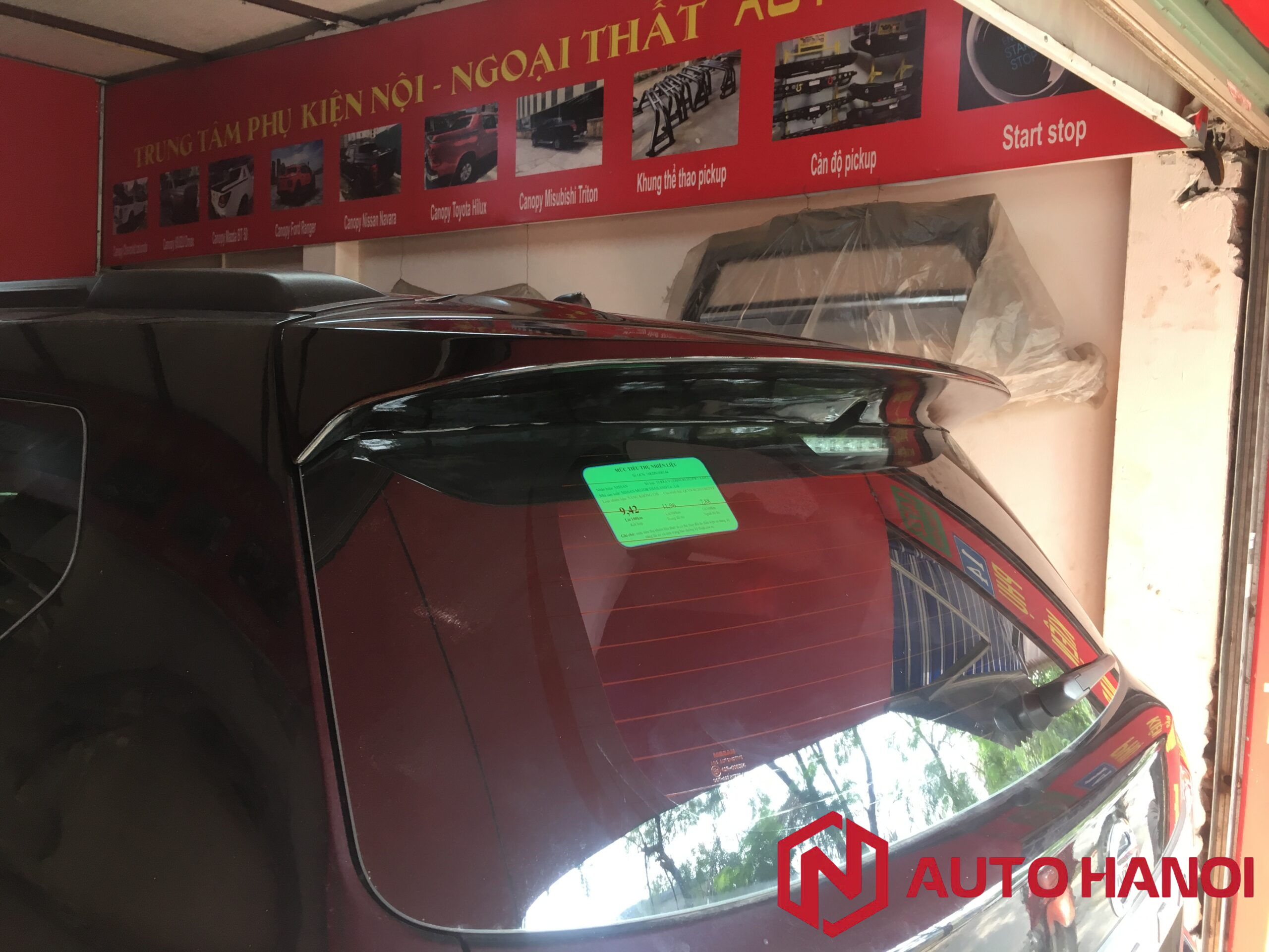 Đuôi Gió Nhựa RBS Thái Lan Theo Xe