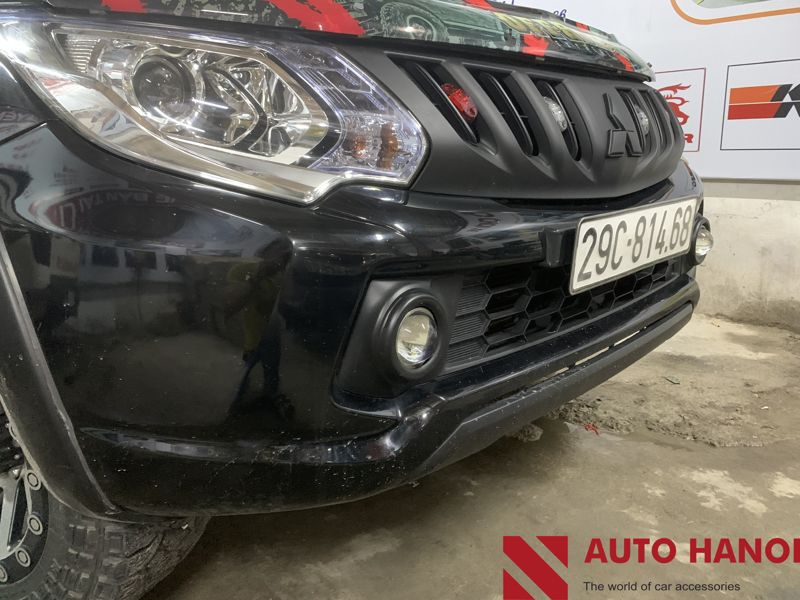 Độ ( Nâng cấp) bi gầm xenon tăng sáng cho xe Triton loại 55W hãng Aozoom cao cấp