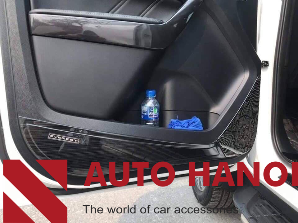 Bộ ốp nội thất, màng loa, tappi cửa vân xước Everest - Ảnh 2