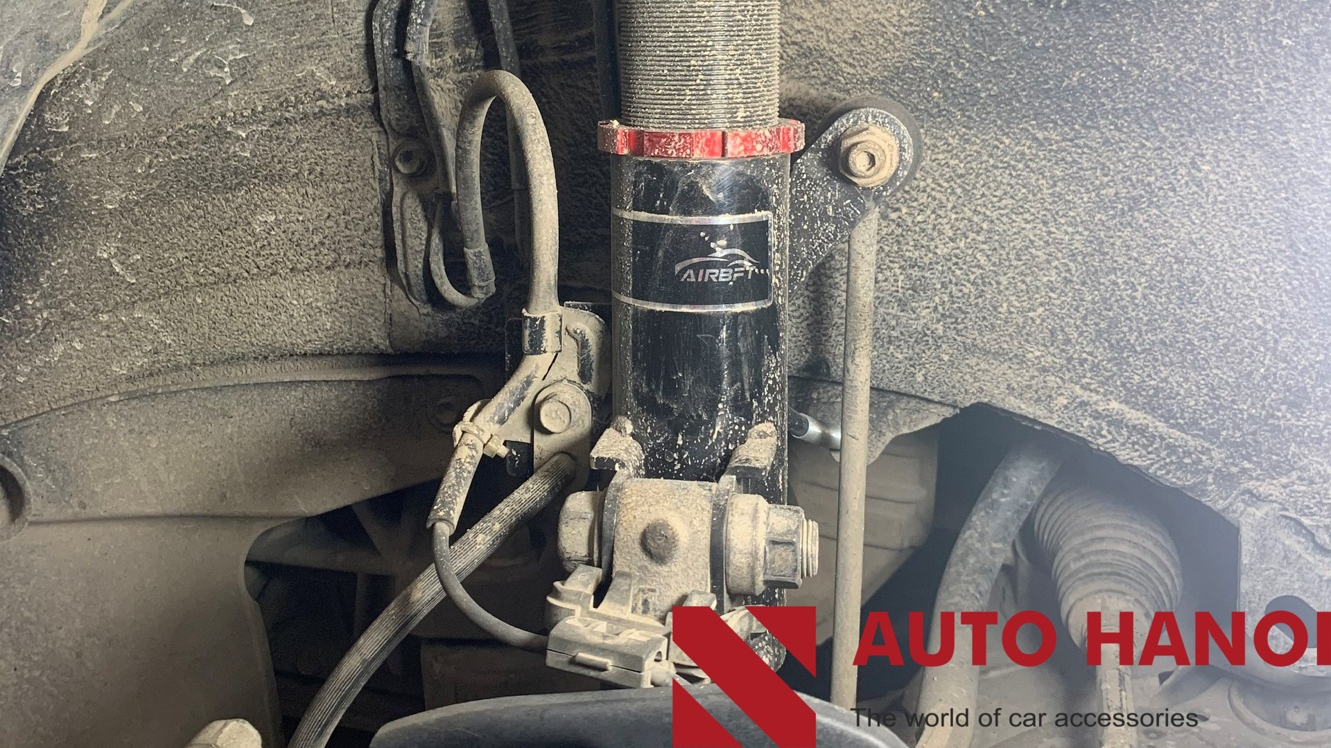 Độ phuộc hơi nâng hạ gầm tăng độ êm cho Camry 2009-2014 hãng AIR BFT Taiwan - Ảnh 2