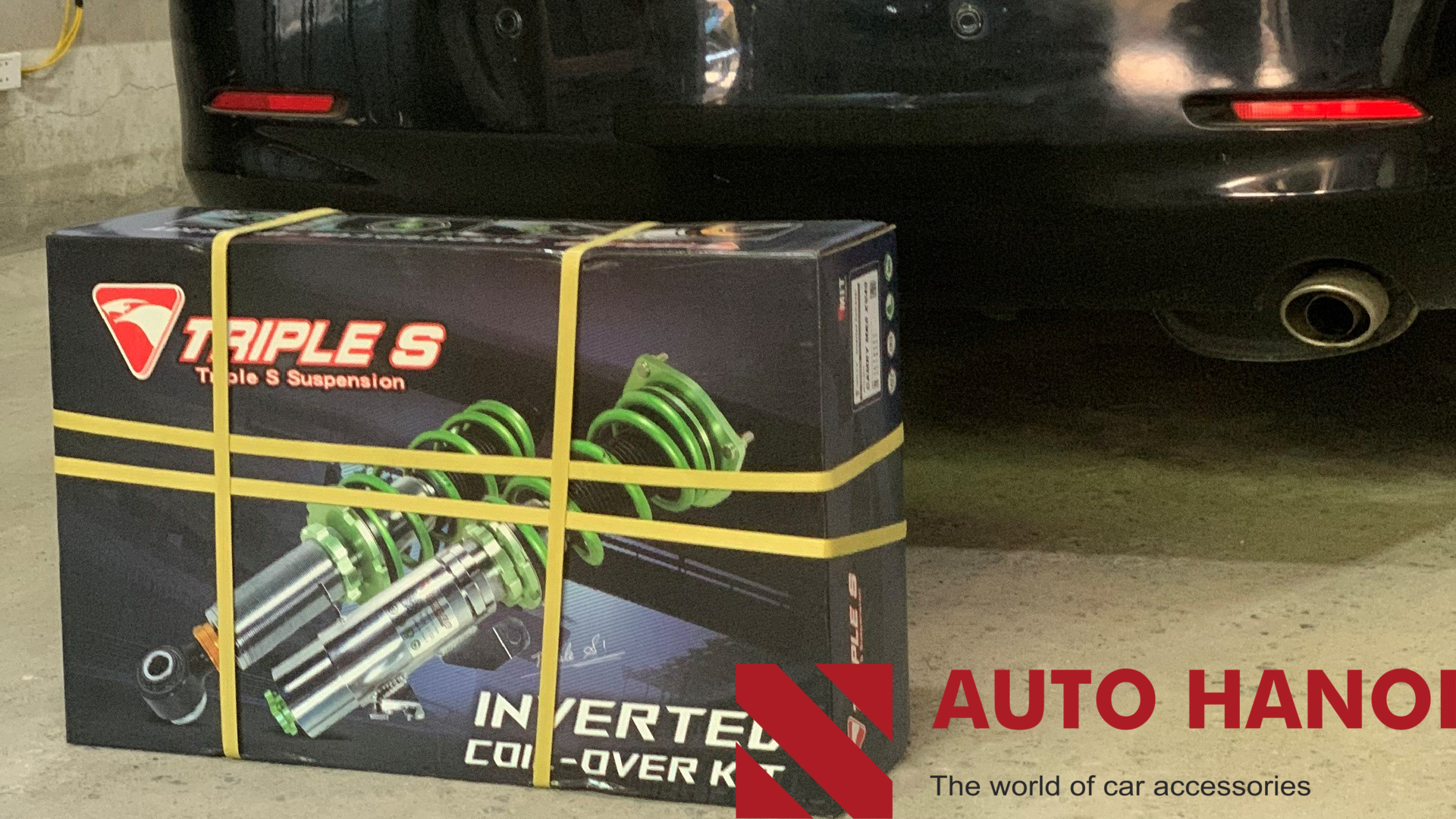 Phuộc nhún đảo chiều Triple S lắp Camry 2009-2014