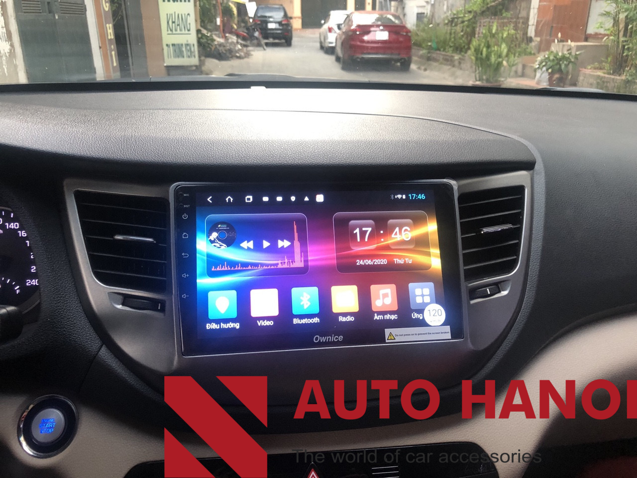 Màn hình dvd androi Tucson 2015+ - Ảnh 2