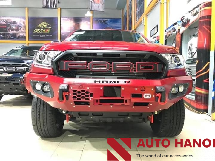 Đồ Độ Cản Sau, Cản Trước, Bậc Lên Xuống Cho Ford Everest - Ảnh 6