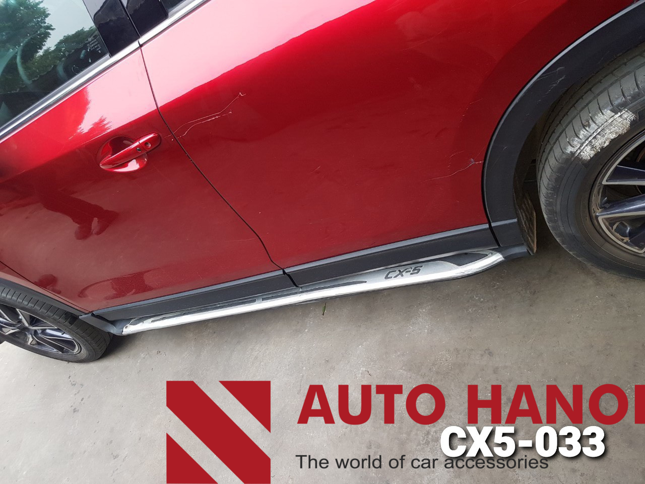 Bậc Lên Xuống Dành Cho Mazda CX-5 Mẫu 033