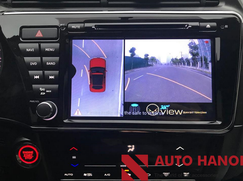 Camera 360 Owin Cho Xe Honda City 2018 - Ảnh 4