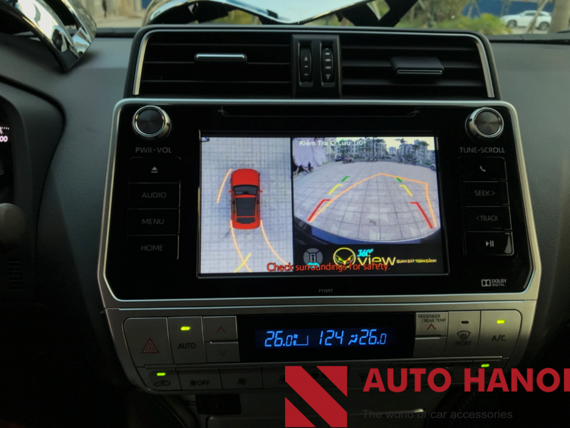 Camera 360 cho xe Land Cruiser Prado - Ảnh 5