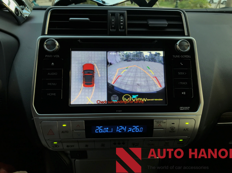 Camera 360 cho xe Land Cruiser Prado - Ảnh 4