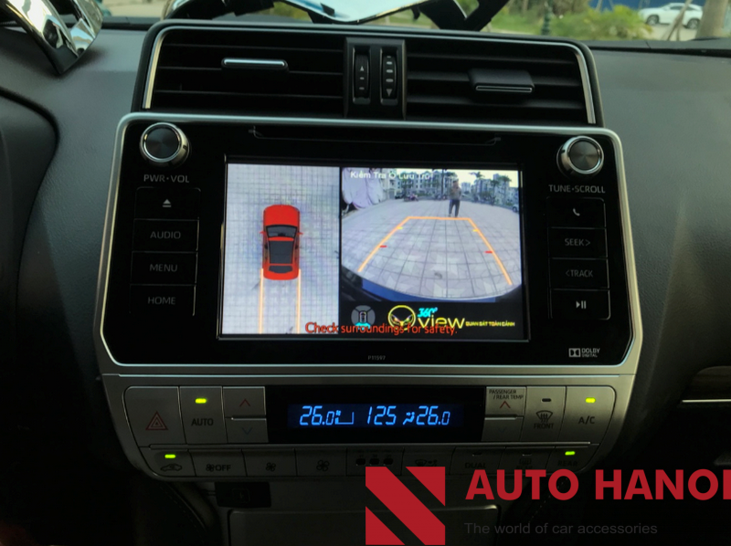 Camera 360 cho xe Land Cruiser Prado - Ảnh 2