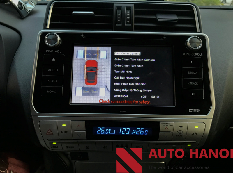 Camera 360 cho xe Land Cruiser Prado - Ảnh 3