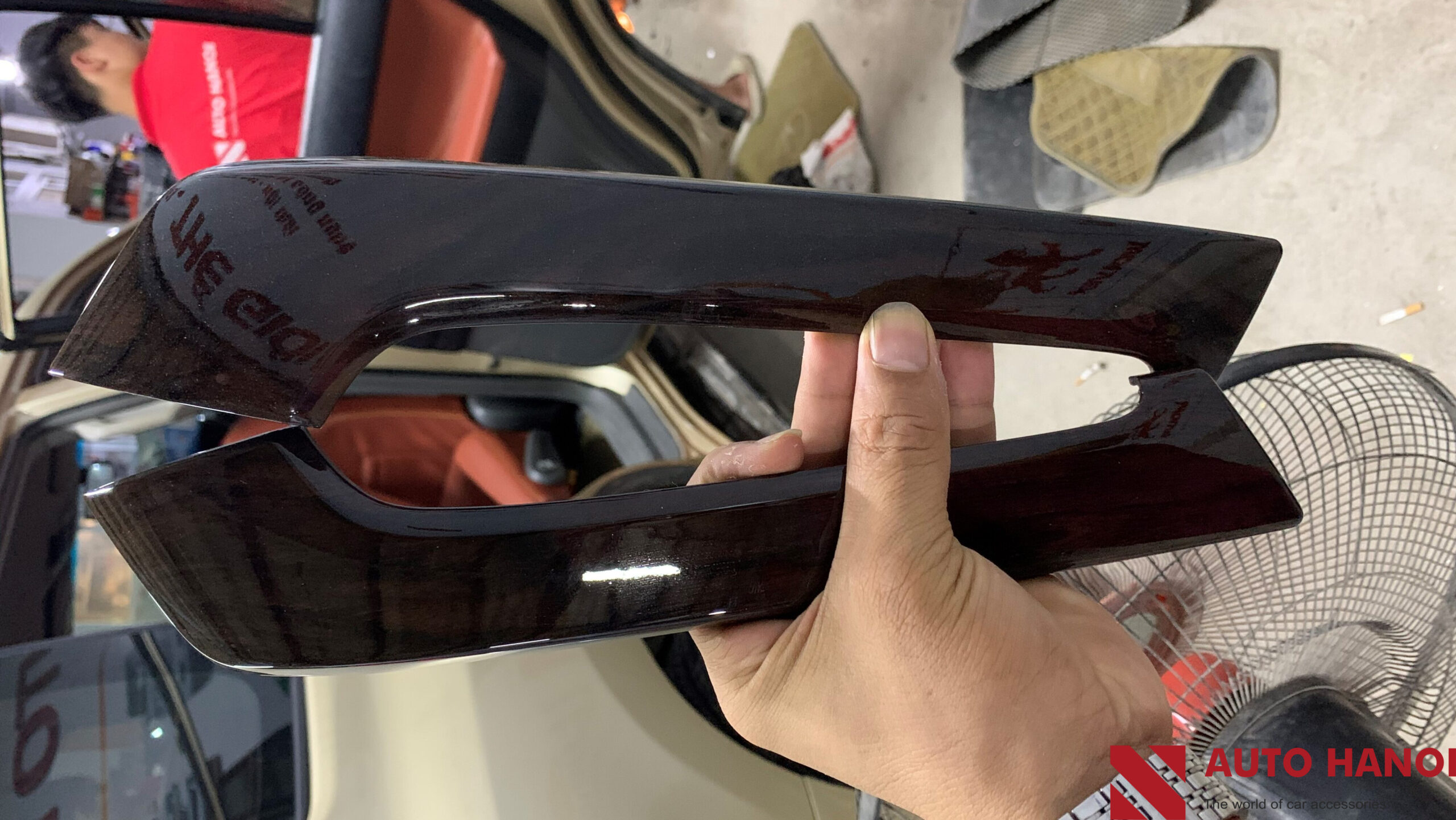 Sơn Vân Gỗ Nội Thất Cho Xe Prado - Ảnh 2