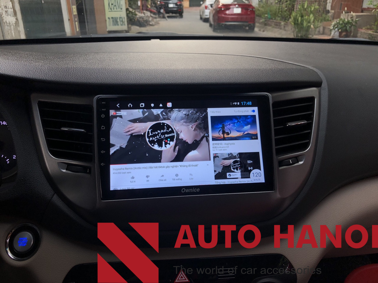 Màn hình dvd androi Tucson 2015+