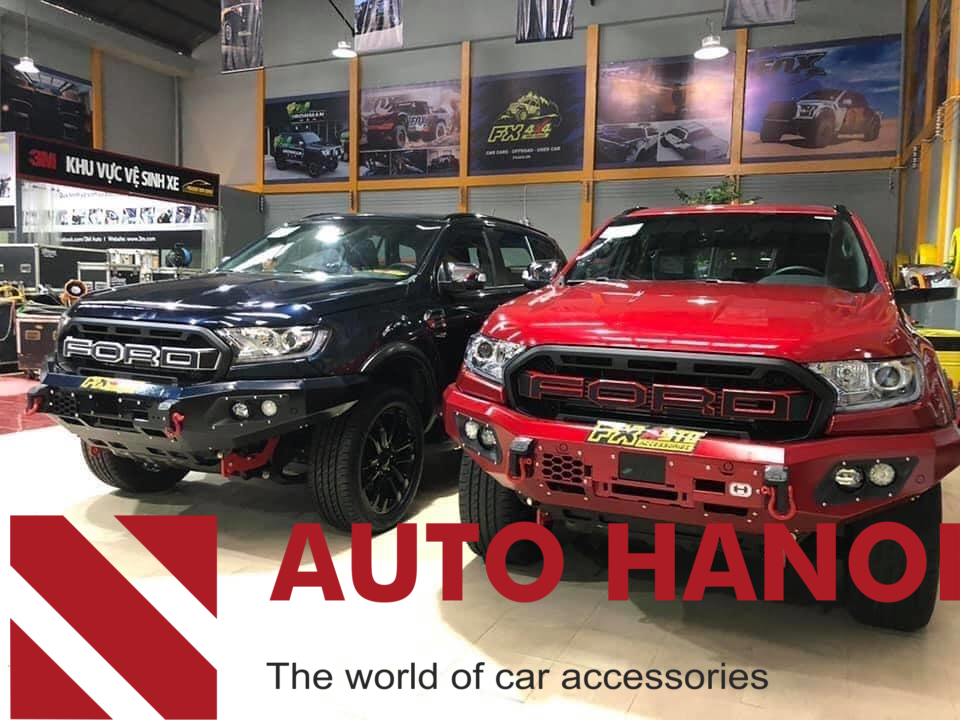 Đồ Độ Cản Sau, Cản Trước, Bậc Lên Xuống Cho Ford Everest - Ảnh 7