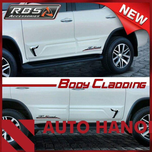 Ốp Sườn Fortuner Bốn Cánh Cửa