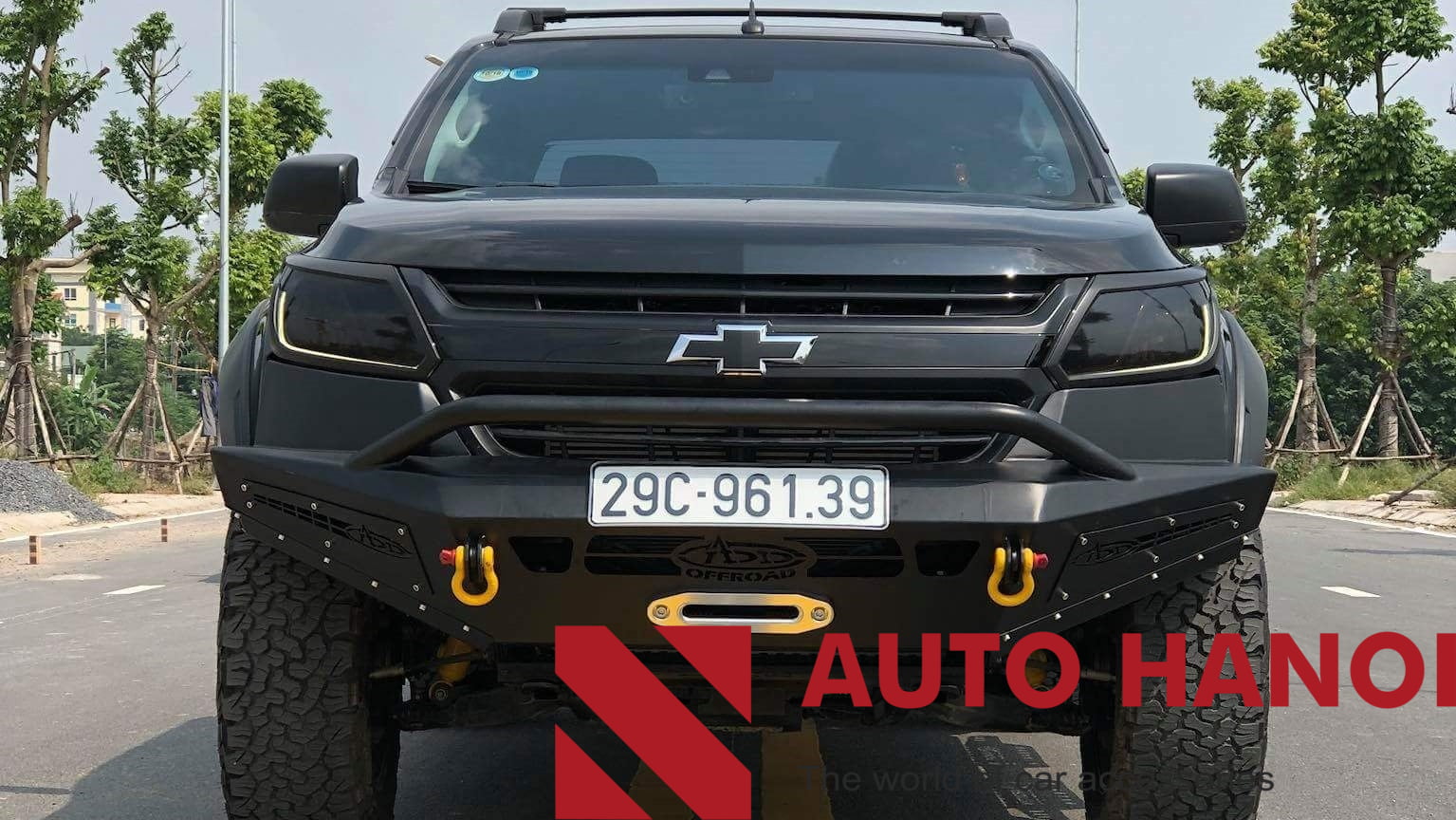 Mẫu cản trước độ dành cho đời xe Colordo 2015 đến nay