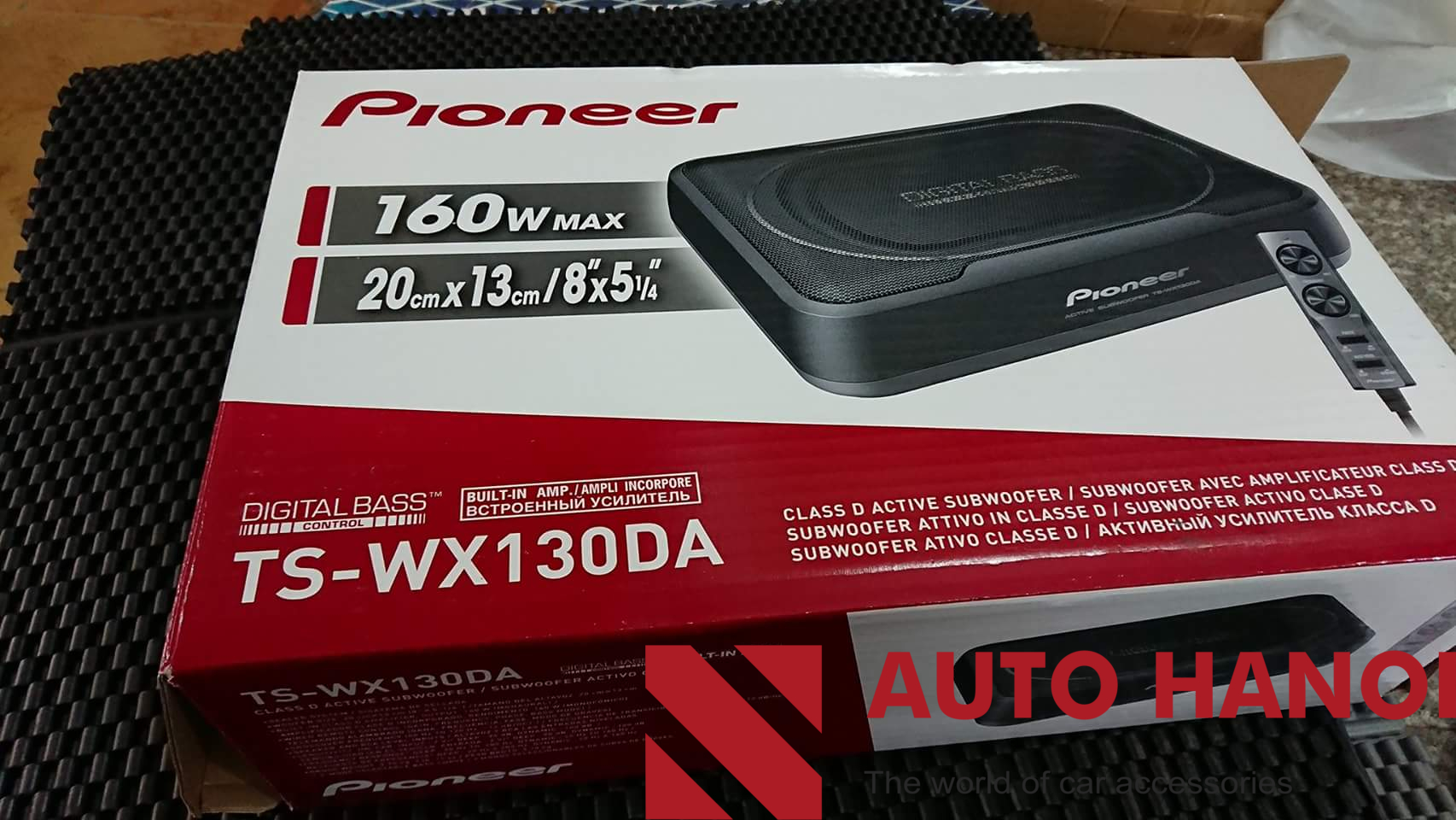 Loa Subass Pioneer Cao Cấp Lắp Xe Hyundai Kona