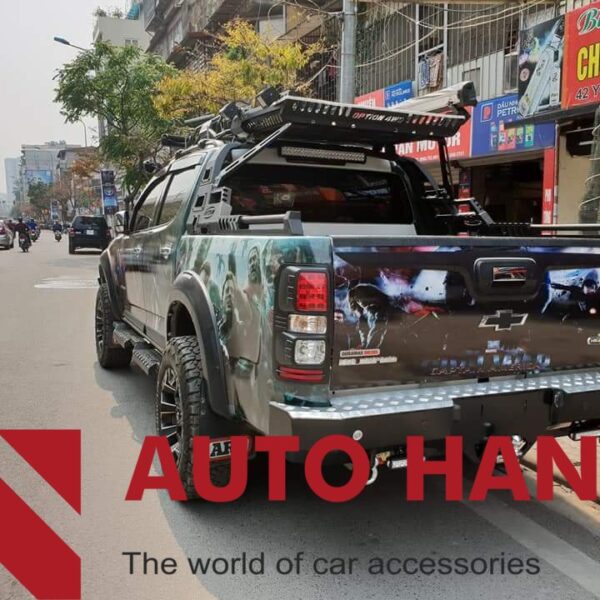Alternative view of Mẫu Cản Sau Độ Lắp Xe Chevrolet Colorado Hãng Jungle Thái Lan