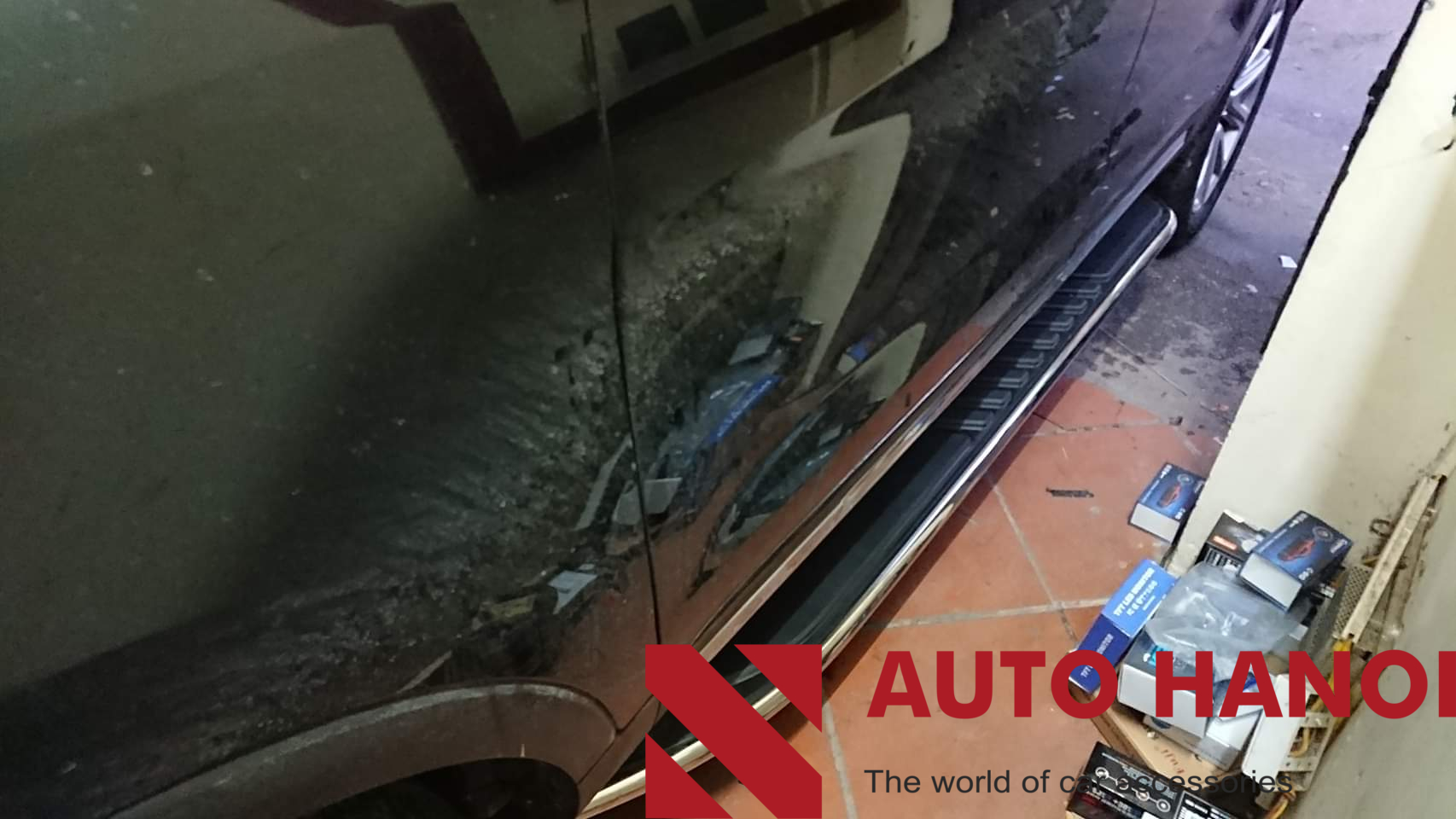 Bậc Cơ Luxury Viền Inox Explorer