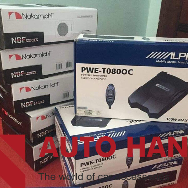 Alternative view of Độ loa bass Alpine cao cấp trên xe Hyundai Kona