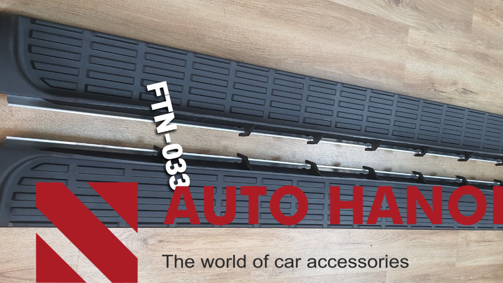 Bậc Lên Xuống Cho Toyota Fortuner Mẫu FNT - 033 Từ 2013 Đến 2016