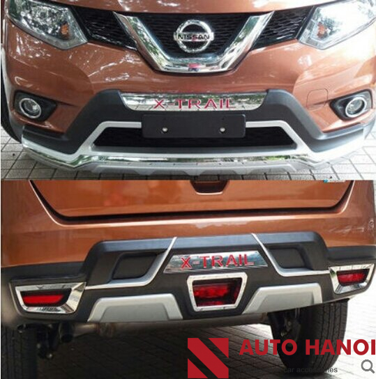 Ốp cản trước , sau Xtrail 2016 - Ảnh 4