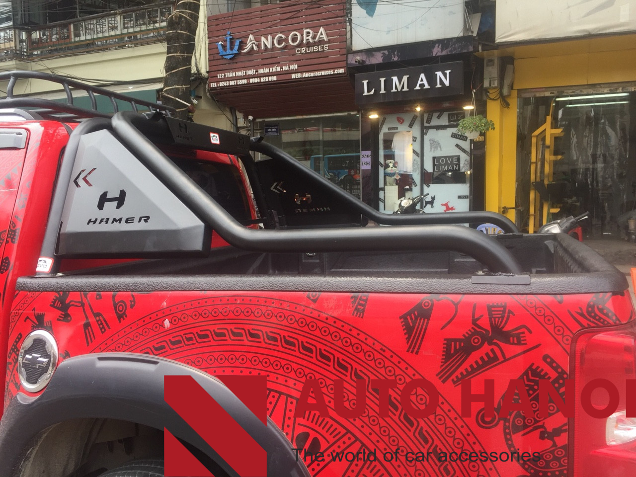 Thanh Thể Thao Hammer Lắp Xe Colorado