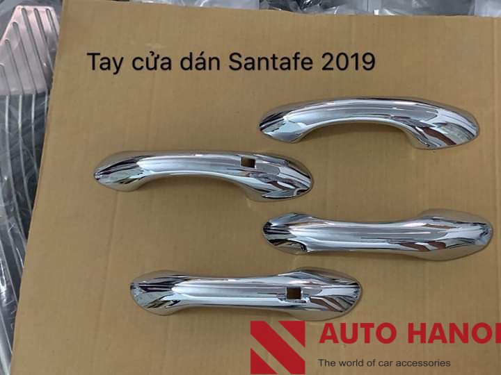 Ốp Tay Cửa Santafe 2019
