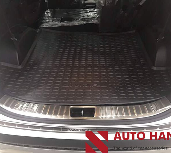 Chống Trầy Cốp Bằng Inox Xe Santafe 2019