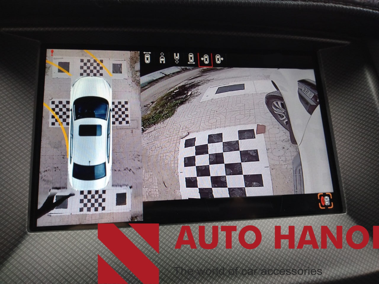 Camera 360˚ Xe Ford Wildtrak, Everest, Raptor, Focus Sync3 Safeview LUX 3D / Dùng Riêng