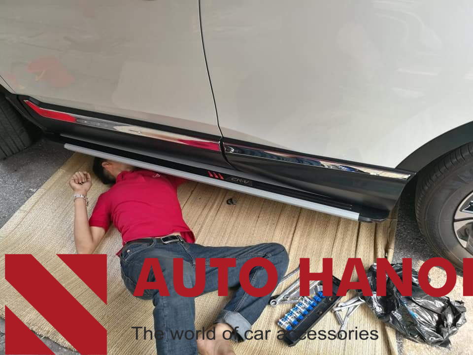 Bậc lên xuống Honda CRV - Ảnh 4